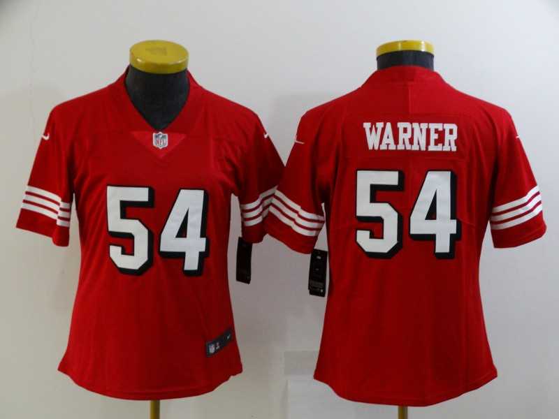 Women Chiefs 54 Fred Warner Red Color Rush Vapor Untouchable Limited Jersey,We sell and wholesale Women Chiefs 54 Fred Warner Red Color Rush Vapor Untouchable Limited Jersey on line form chian!